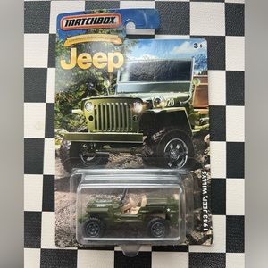 1943 Jeep Willys Matchbox